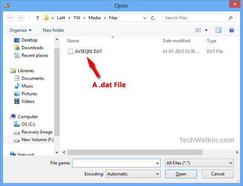 Dat file opener for windows 10 2